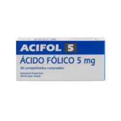 ACIDO FOLICO 10TAB 5MG