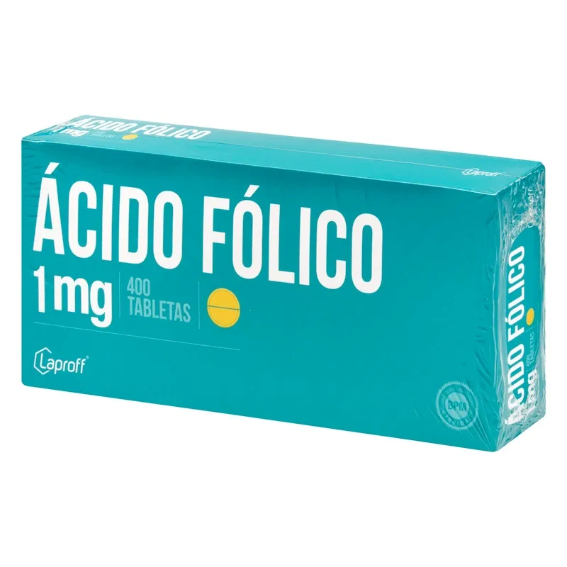 ACIDO FOLICO 20TAB 1mg
