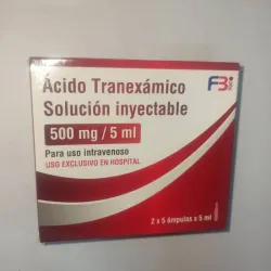 ACIDO TRANEXAMICO 5ML 500mg (Bulbo)