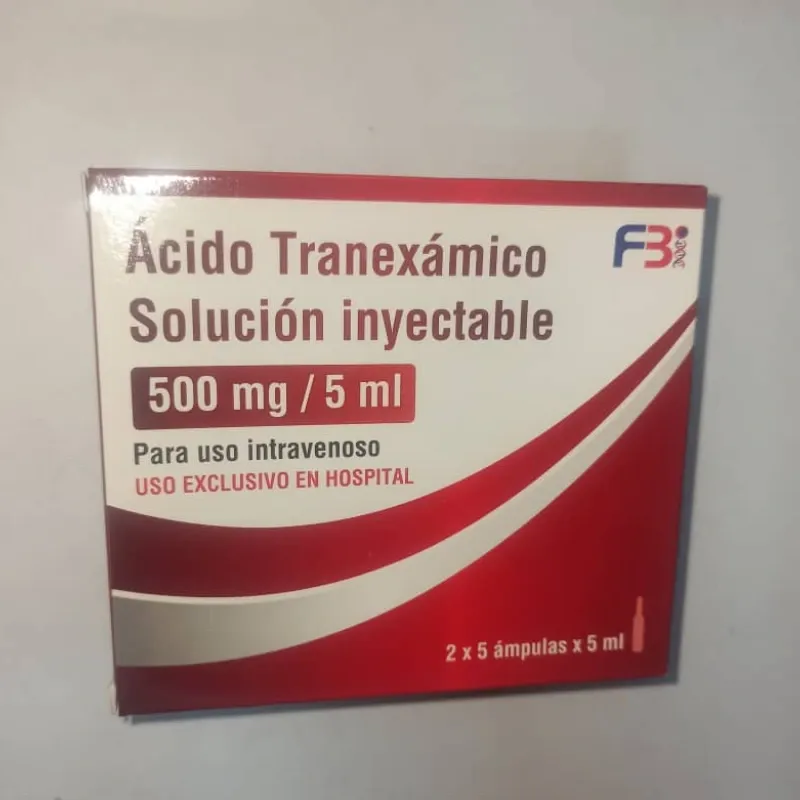 ACIDO TRANEXAMICO 5ML 500mg (Bulbo)