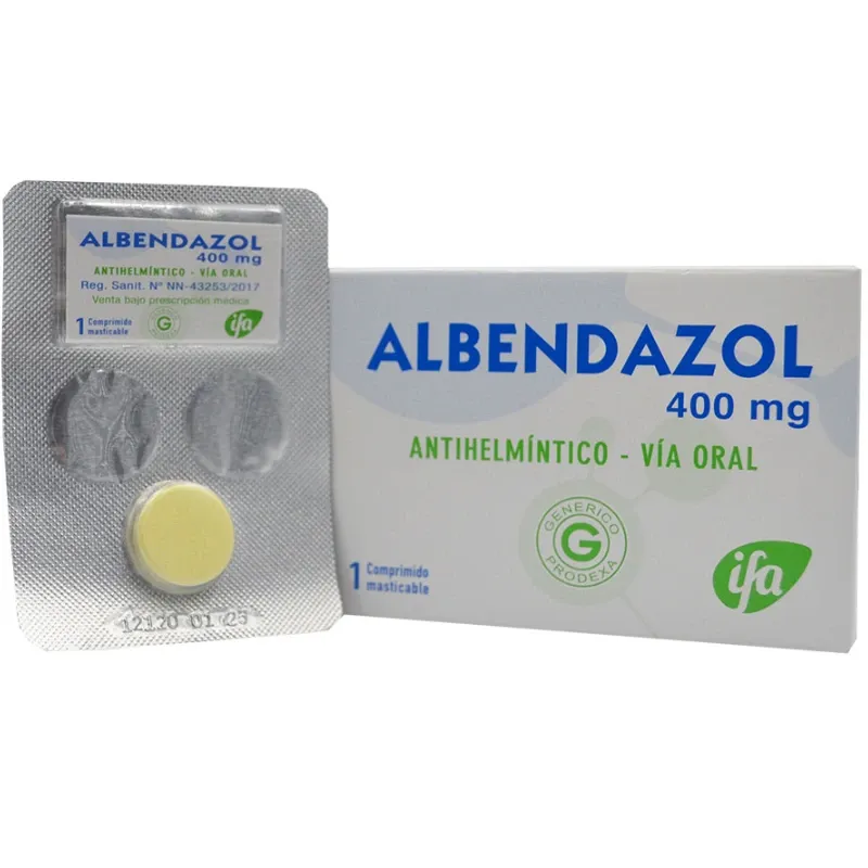 ALBENDAZOL 1TAB 400mg