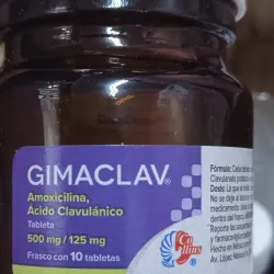 Amoxicilina + Acido Clavulanico (550mg/125mg)