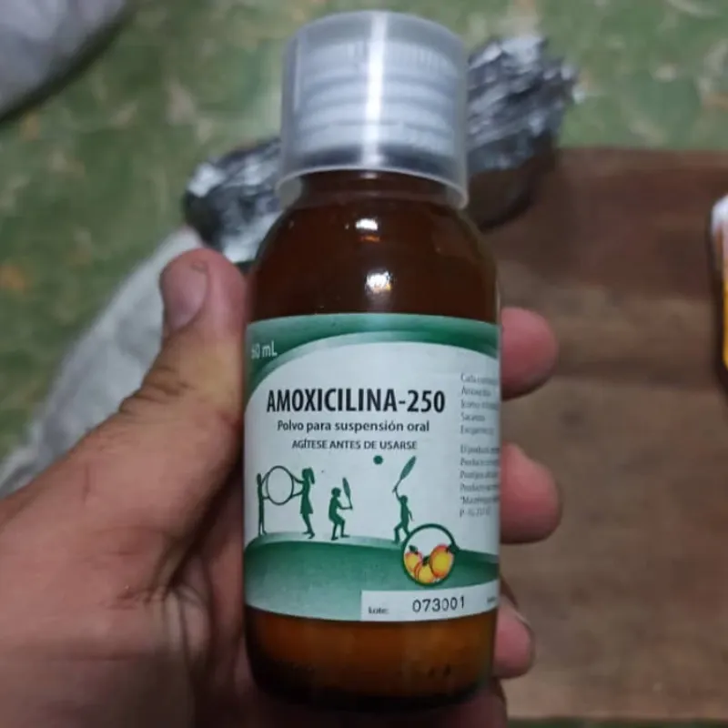 AMOXICILINA EN SUSPENCION 250MG 60ml (f.v: Oct24)