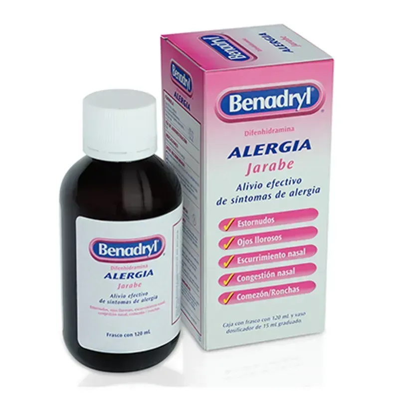 Benadrilina jarabe (12,5mg/60ml)