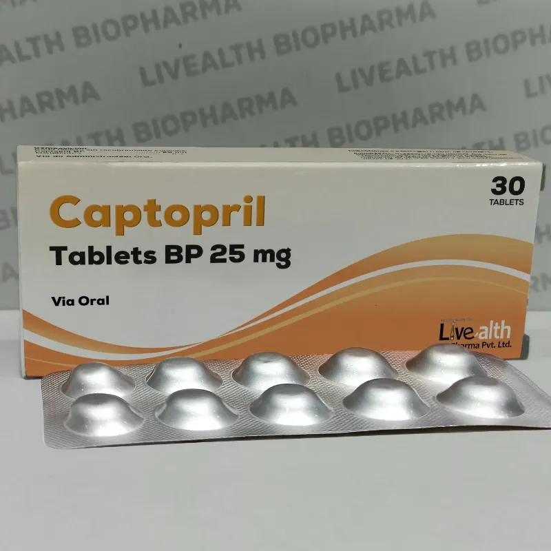 CAPTOPRIL 10TAB 25mg