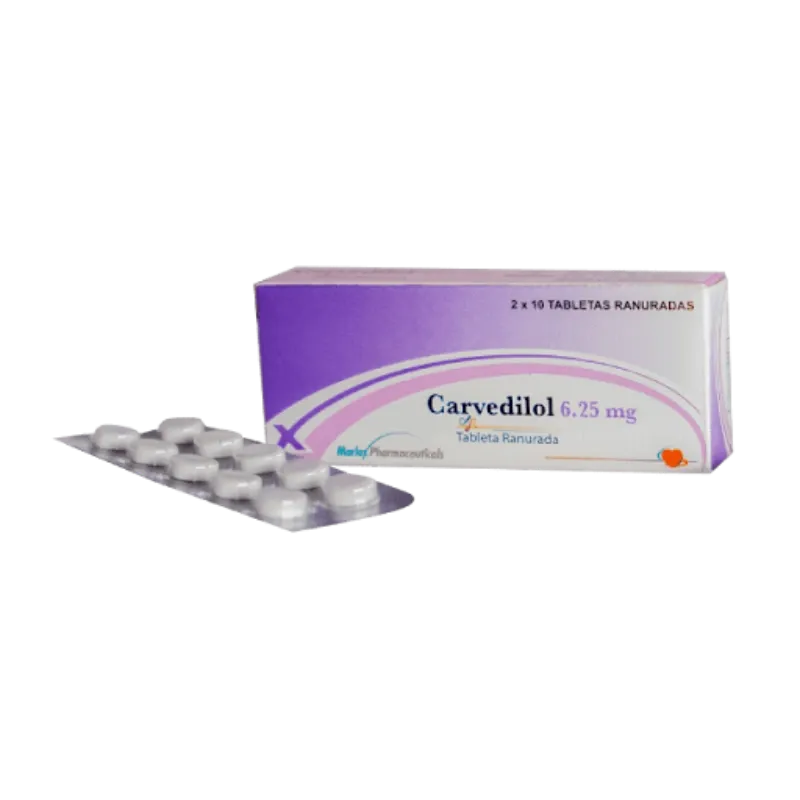 CARVEDILOL 10TAB 6.25mg