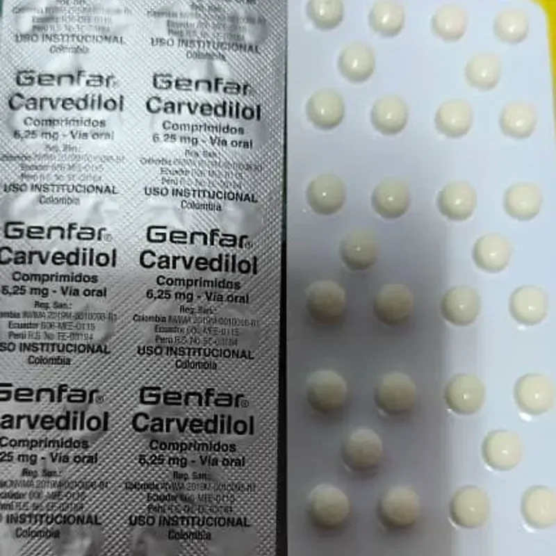 CARVEDILOL 30TAB 6.25mg