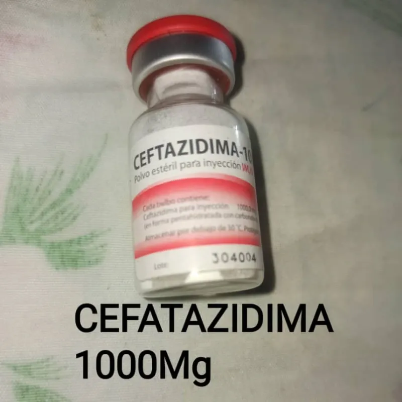 CEFTAZIDIMA 1000MG