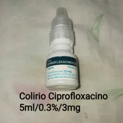 CIPROFLOXACINO 5ML 0.3% 3mg (colirio)