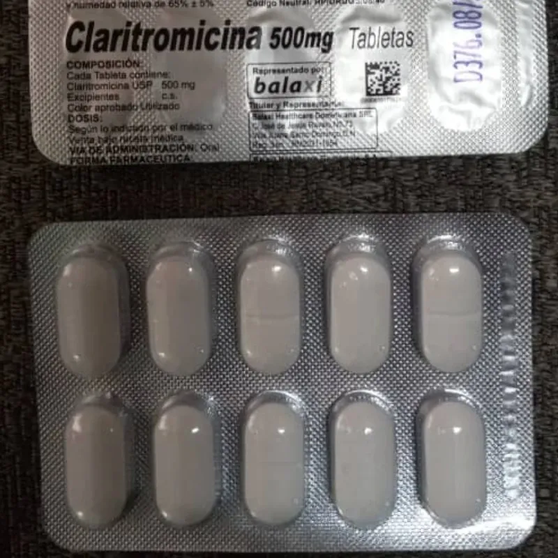 CLARITROMICINA 10TAB 500mg