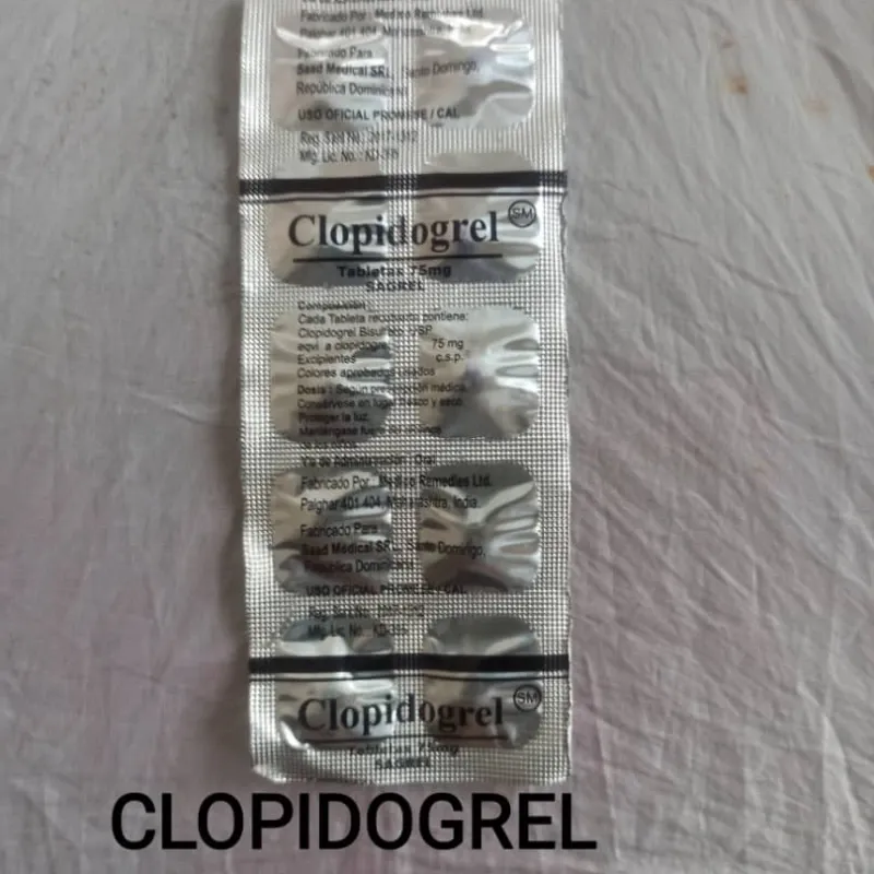 CLOPIDOGREL 10TAB 75mg