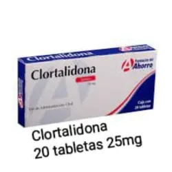 CLORTALIDONA 20TAB 25mg