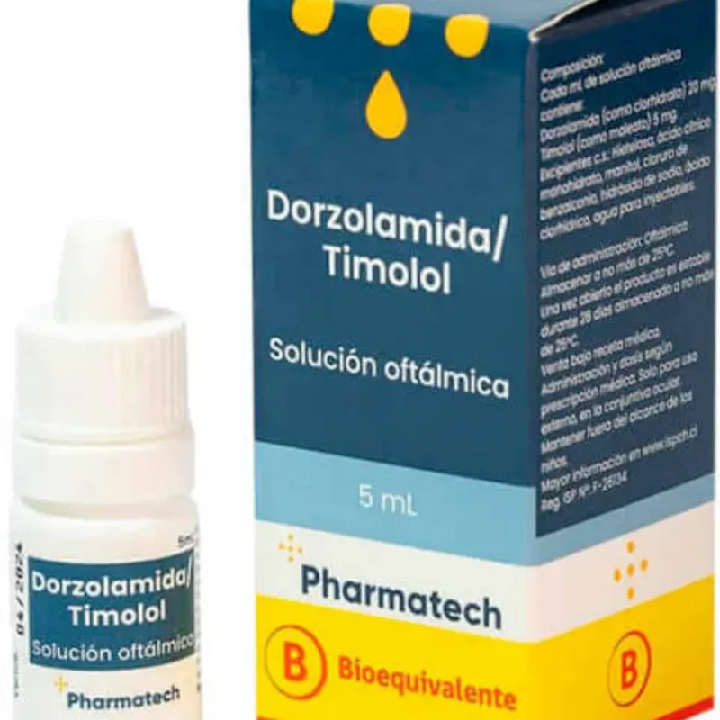 COLIRIO DORZOLAMIDA 2% +TIMOLOL 0,5%