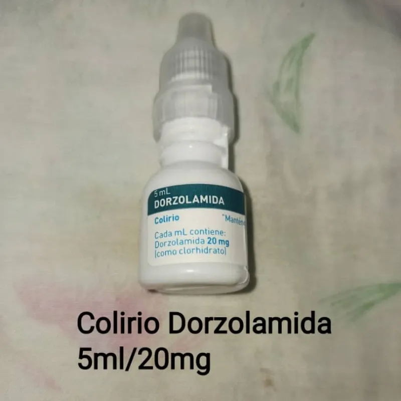 DORZOLAMIDA 5ML 20mg (colirio)