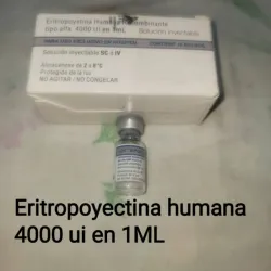 ERITROPOYECTINA HUMANA 4000UI DE 1ml