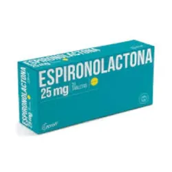 ESPIRINOLACTONA 10 TAB 25mg