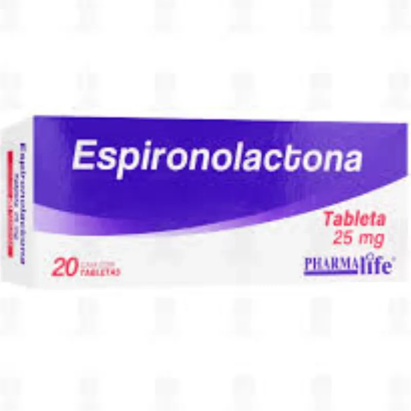 ESPIRINOLACTONA 20TAB 25mg