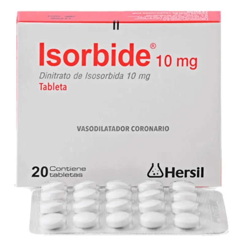 ISOSORBIDE 20TAB 10mg