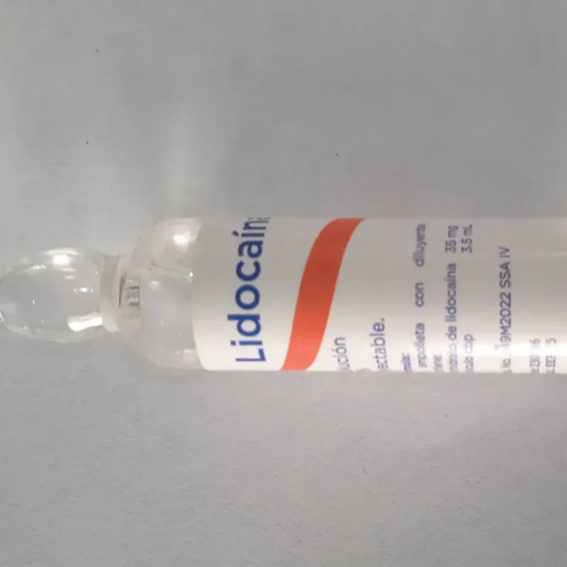 Lidocaina inyectable (35mg/3.5ml)