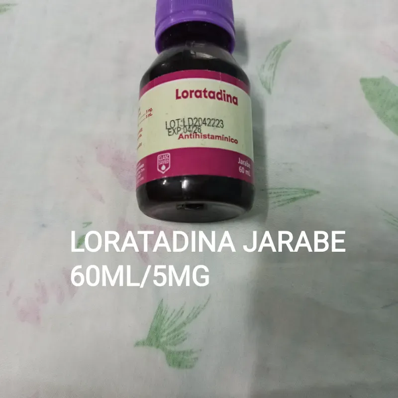 Loratadina en Jarabe