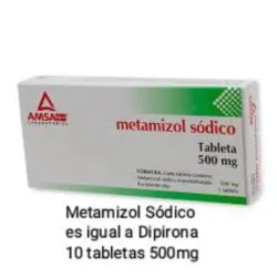 METAMIZOL SODICO 10TAB 500MG (Duralgina)