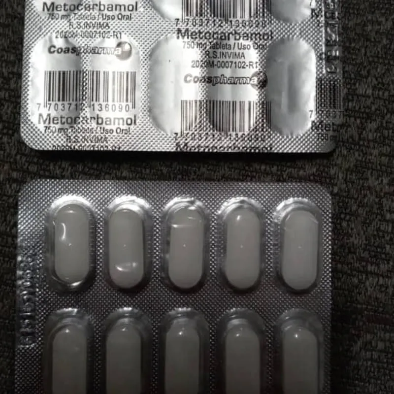 METOCARBAMOL 10TAB 750mg