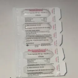 METRONIDAZOL+NISTATINA 5TAB 500mg (Ovulos)