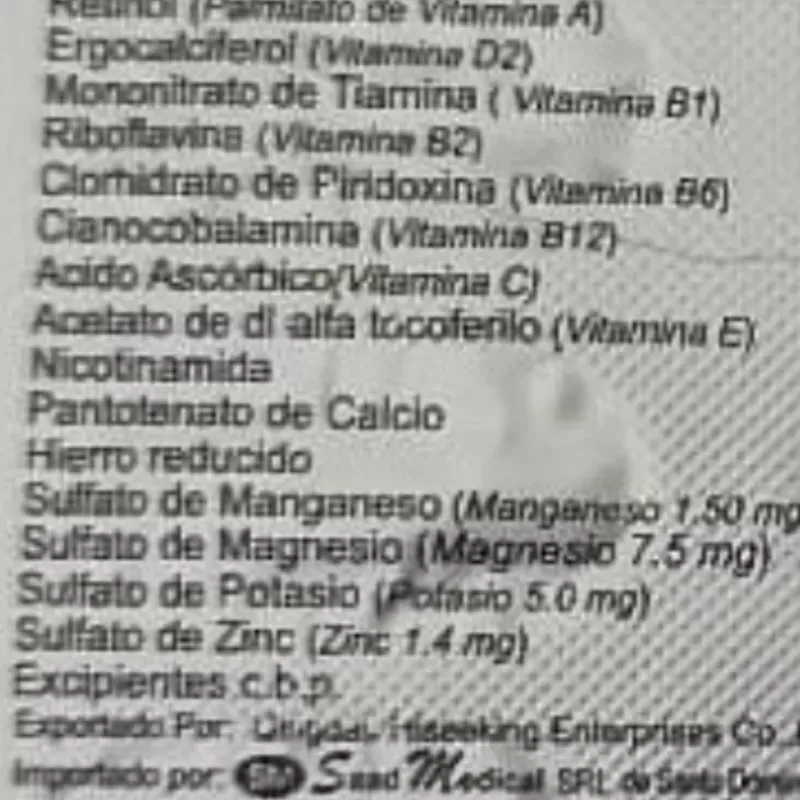 MULTIVITAMINICO (10cap/1000UI) HEXAVITAMIN 