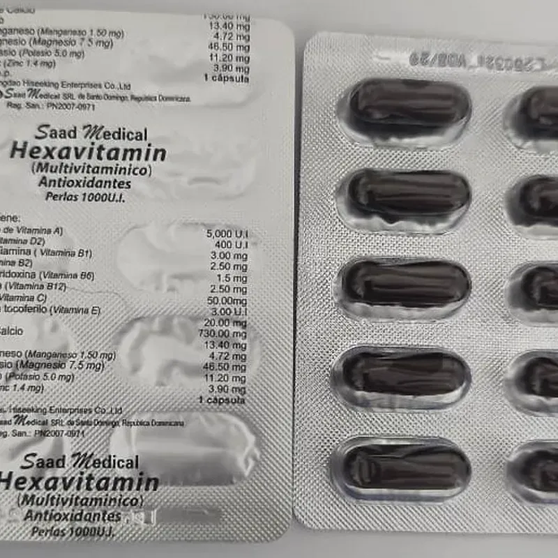 MULTIVITAMINICO (10cap/1000UI) HEXAVITAMIN 