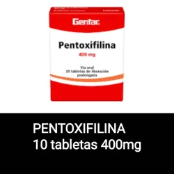 PENTOXIFILINA (10 TAB/400MG)