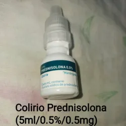 PREDNISOLONA 5ML 0.5% 0.5ml (colirio)