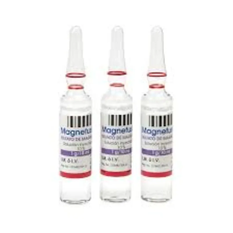 SULFATO DE MAGNECIO INYECTABLE / ampula de 10ml