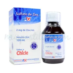 Sulfato de Zinc en Suspensión (120ml)