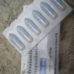 SUPOSITORIO  DE MESALAMINE (6/1000 mg)