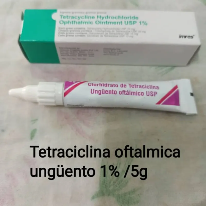 TETRACICLINA OLFTALMICA UNGUENTO 1% 5mg (f.v:Dic24)