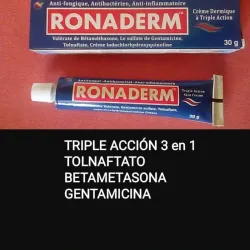 TRIPLE ACCION RONADEM (Tolnaftato-Betametasona-Gentamicina)