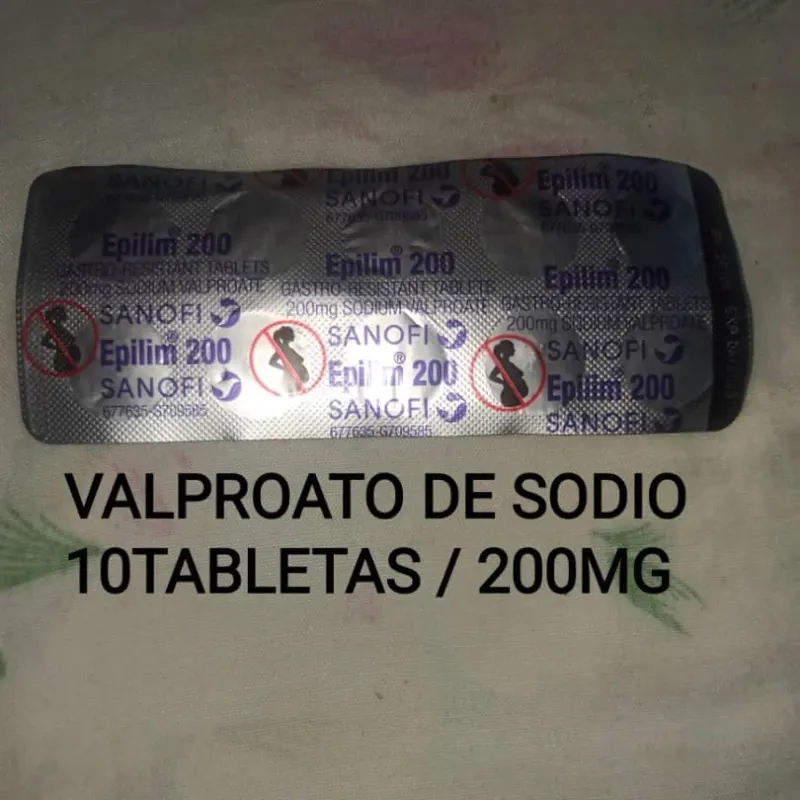 VALPROATO DE SODIO 10TAB 200mg