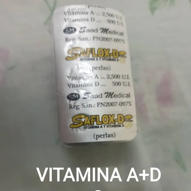 VITAMINA-A+D 10TAB (A-2500UI+D-500UI)