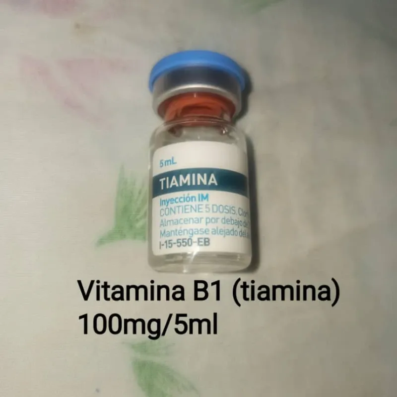 VITAMINA B1 INYECTABLE (bulbo)