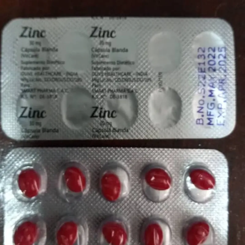 ZINC 10CAP 30MG