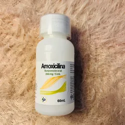 Amoxicilina suspensión 250 mg 5ML