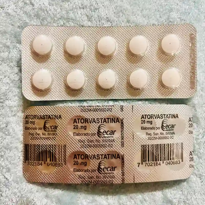 Atorvastatina 20mg 
