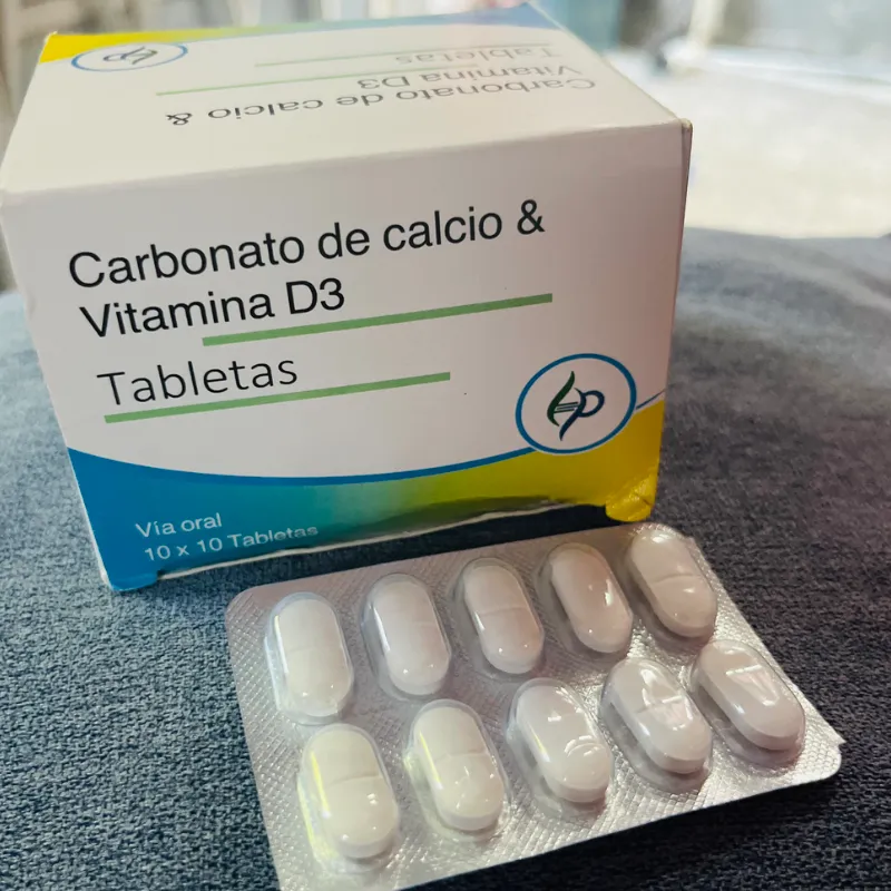 Carbonato de Calcio y Vitamina D3