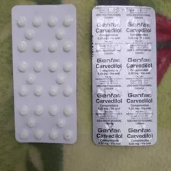Carvedidol 6.25 30 tabletas 