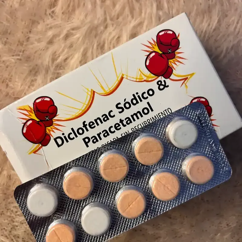 Diclofenaco + Paracetamol 