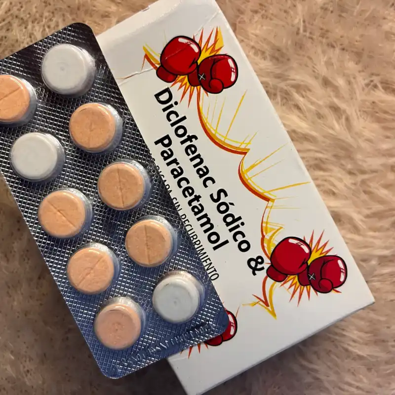 Diclofenaco + Paracetamol 