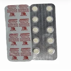 Ketotifeno 10 Tab 