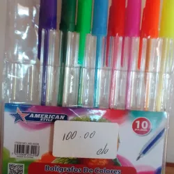 Lapiceros de colores