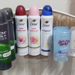 Desodorante dove de hombre y mujer 