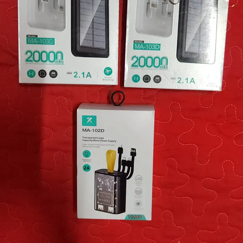 Power bank de 10000 y 20000 